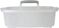 Casabella Plastic Multipurpose Cleaning Storage Caddy with Handle, 1.5-Gallon, Clear