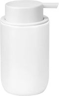 Soap Liquid Dispenser Ceramic with Easy-to-Press Pump Hand Liquid Dispenser for Shampoo Bathroom Countertop 13.5 oz