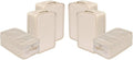 Travel Shoe Bags, Foldable Waterproof Shoe Pouches Organizer-Double Layer (6 Cream Shoe Bags)