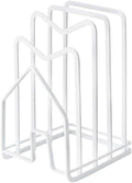 Poeland Kitchen Pantry Organizer Rack for Dinnerware, Bakeware, Cookware, Cutting Boards, Pan Lids