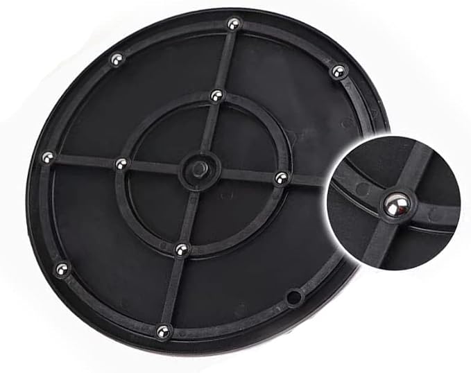 Heavy Duty Rotating Swivel Stand with Steel Ball Bearings - Lazy Susan Spray Paint Turntable for Flat Panel Monitors, Potted Plants,TV's, Sculpture, Speakers (10 inch-2pack)