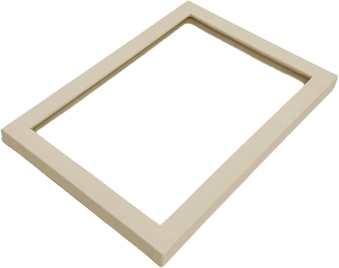 See-Through Transparent Top Lid for Beige Velvet Jewelry Organization Trays