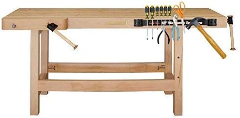 12" Magnetic Tool Holder Strip - A Tool Magnet Bar for Garage Organization, Shop Organization, and Workbench Accessories - Best Gift for Men - Easy To Install in Workshop - Mounting Screws Included.