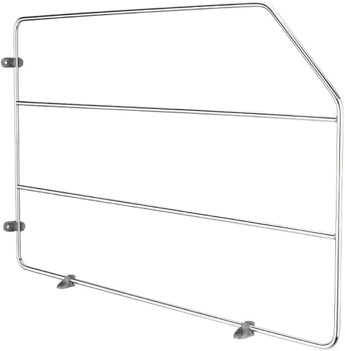 Rev-A-Shelf 12" Bakeware and Tray Divider for Wall/Base Cabinets, Baking & Cookie Sheet Organizer, Min Opening Width of 3", Chrome, 597-12CR-2-1
