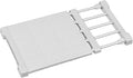 Expandable Closet Shelf Dividers Adjustable Cabinet Storage Rack Hanger Wardrobe Organizer Tension Rod Separators for Bedroom Bathroom Kitchen Bookshelf (Width 9.45 in, Length 15-21.7 in)