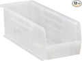 Quantum Storage QUS234 Ultra Stack and Hang Bins - 14-3/4" x 5-1/2" x 5" - 12 Pack