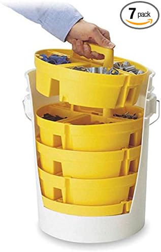 Bucket Boss, 5 Gallon Bucket Stacker Parts Organizer Trays - Quantity 7
