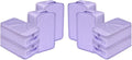Travel Shoe Bags, Foldable Waterproof Shoe Pouches Organizer-Double Layer (8 Purple Shoe Bags)