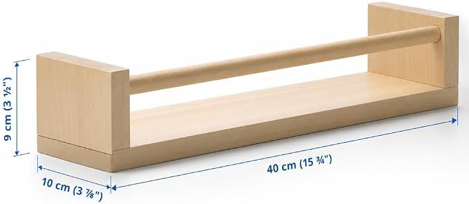 IKEA 400.701.85 Bekvam Spice Rack, Birch, Set of 4