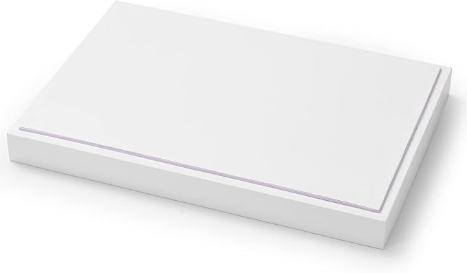Oirlv Premium White Leather Stackable Jewelry Tray 12 Grid Jewelry Drawer Organizer Trays for Bracelets Earrings