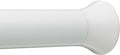 Amazon Basics No Drilling Spring Tension Curtain Rod, Easy to Install, Adjustable 54-90" Width, Sturdy, White, Classic Finial