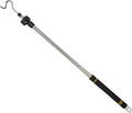 Clothes Hanger Reaching Hook Telescopic Adjustment clothes hook pole Light and can Extend from 37" to 65" with 4.7 "Hook and Sponge Handle.