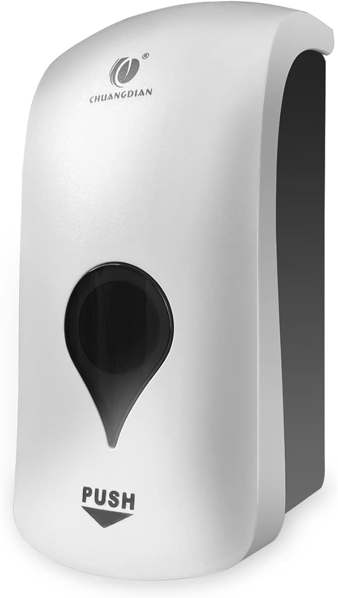 Foaming Hand Soap Dispenser, 35oz Manual White