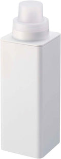 Yamazaki 4852 Magnetic Refill Laundry Bottle, White, Approx. 2.8 x 2.8 x 8.7 inches (7 x 7.2 x 22 cm), Tower Measuring Cap, Easy Refill, 16.9 fl oz (500 ml)
