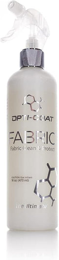 OPTI-COAT – Fabric Clean & Protect – Clean Away Grease, Stains, & Spills from Fabric & Carpet Surfaces; Leaves Polymetric Protectant (16 Fl. Oz.)