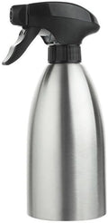 BIGWE Stainless Steel Olive Oil Sprayer Bottle, 17 Oz/500ml Sauce Vinegar Sprayer Dispenser, Water Sprayer Bottle,Kitchenware Tools for Cooking, Frying, BBQ and Grilling