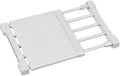 Expandable Closet Shelf Dividers Adjustable Cabinet Storage Rack Hanger Wardrobe Organizer Tension Rod Separators for Bedroom Bathroom Kitchen Bookshelf (Width 9.45 in, Length 11.8-15.75 in)