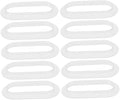 CATIEBYE 10pcs Heavy Duty Plastic Carry Handles for Boxes and Bags Moving and Packing Straps for Cardboard and Storage Closets Reusable Grip for Secure Lifting and Organizing
