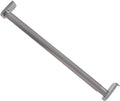 The Hillman Group 852651 18-Inch to 30-Inch Adjustable Closet Rod 1-Inch Diameter, Zinc Plated