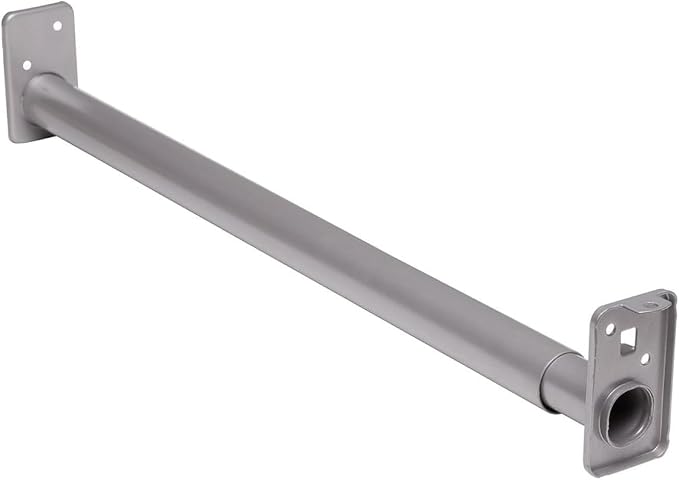 Knape & Vogt Closet Pro HD RP0022-18/30 Adjustable Closet Rod, 18-Inch to 30-Inch, Platinum (Pack of 10)