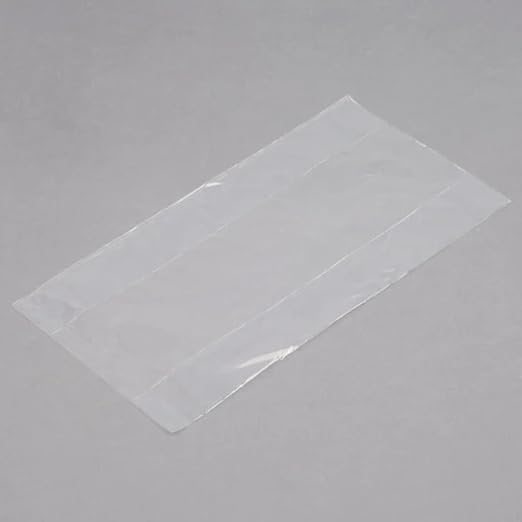 Inteplast 1 Pt Food & Utility Poly Bag 2 Pack (2 Sets of 1000 pcs) - 8" x 4" x 2", Clear, 2000 Ct