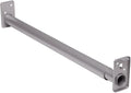 Closet-Pro by John Sterling HD RP0022-72/120 Adjustable Closet Rod, 72-Inch to 120-Inch, Platinum