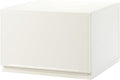 SQC-LWWH SQC-LWWH Correct Case, Freely Combined, Drawer Storage Case, Wide L, White (Front Panel Mirror Surface), Drawer Storage That Can Be Combined According To Your Lifestyle, Pull Out And Close
