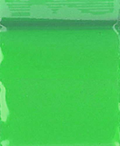 5858-S Original Mini Ziplock 2.5mil Plastic Bags 5/8" x 5/8" Reclosable Baggies (Green, Pack of 1000)