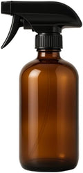 16-Oz (Pack of 1) Glass Spray Bottles | Use To Store For Essential Oils, Perfumes, Face Mist, Fragrances, Water Size, Amber Glass Spray