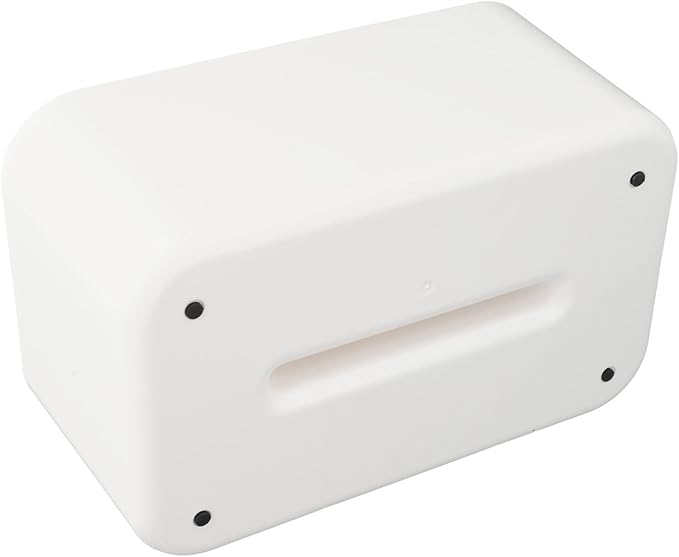 Stackable Storage Bins With Handles, Plastic Organiser Boxes For Desktop With Removable Divider, Multi Compartment Storage Trays For Makeup Art(White)