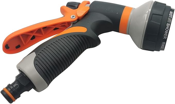High Pressure 8 Pattern Adjustable Foam Sprayer Kit with for Car Washing & Home Cleaning Set of 5