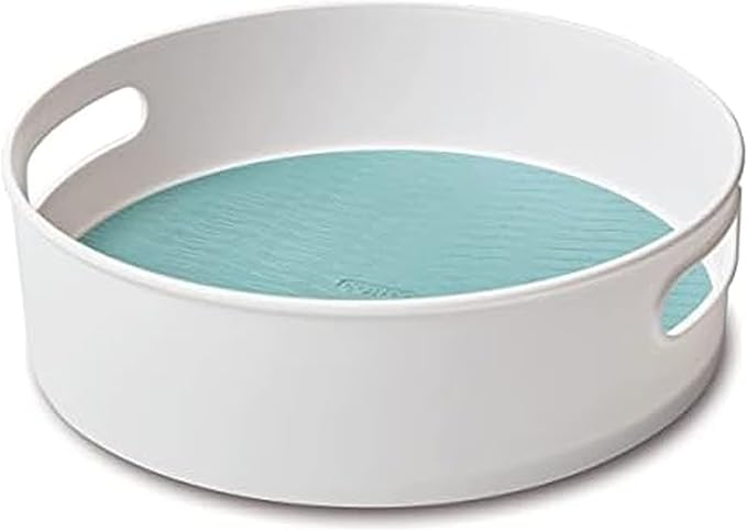 Copco Basics 12-Inch Storage Turntable - Aqua