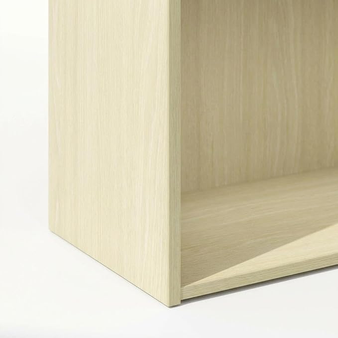 Furnifact Steam Beech Bookcase, Wooden Craftsmanship, Elegant Storage Solution, Modern Design, Durable Wood Material