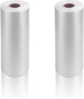 9527 Product 12" x 20" Clear Plastic Produce Bag, Food Storage Bag on a Roll, 350 Bags One Roll (2 Rolls), Freeze/Heat Clear Bag for Bread, Meat, Vegetables, Fruits