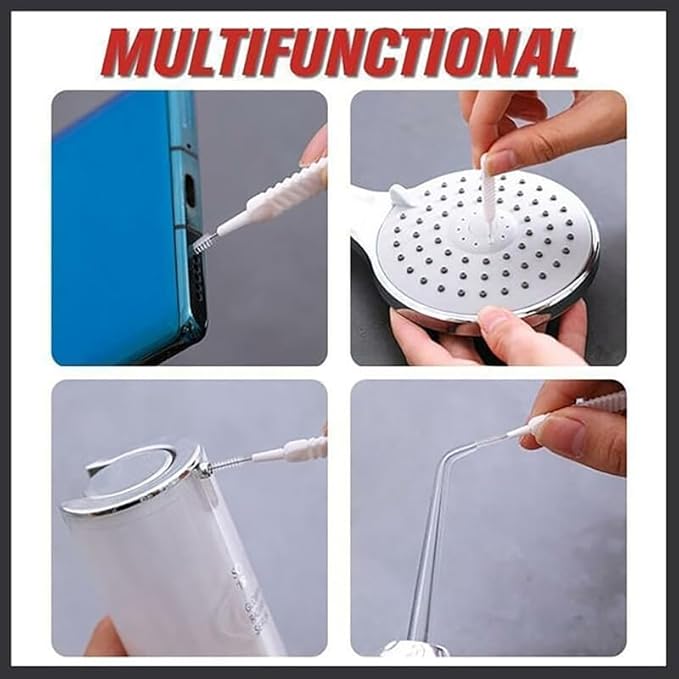 Gap Hole Anti-Clogging Cleaning Brush, 2026 Upgrade Shower Head Cleaning Brush for Small Hole Shower Head Cleaner Tool Multifunctional Holes Cleaning Brushs for Pore Small Nozzle Keyboard