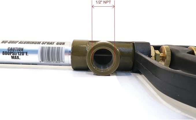 The ROP Shop | 2-Pack - Jetstream 22" No-Drip Trigger Spray Guns with Aluminum Barrel - Industrial Use