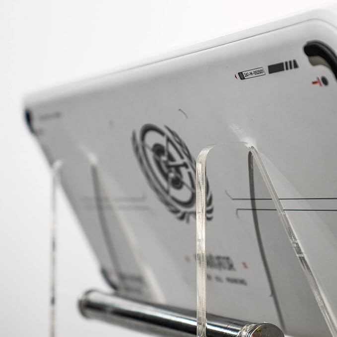 Sumgsn Keyboard Display Stand, Keyboard Storage Stand, Keyboard Holder, White Transparent Acrylic Stand for Two Mechanical Keyboard