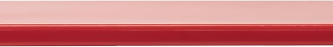 Winco Heavy-Duty Plastic Cutting Board, 15" x 20" x 1/2", Red (Set of 6)