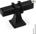 40 Pack Cabinet Knobs Black Dresser Drawer Knobs - Black Kitchen Cabinet Pulls T Bar Kitchen Hardware