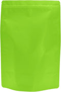 50PCS Smell Proof Resealable Pouch Bags,ULIFESTAR Aluminum Foil Flat Food Storage Bag,Sealable Pcsaging Zipper Pouches with Tear Notches for Pcsaging Lipgloss,Jewelry,etc(20*30cm/7.87*11.81",Green)