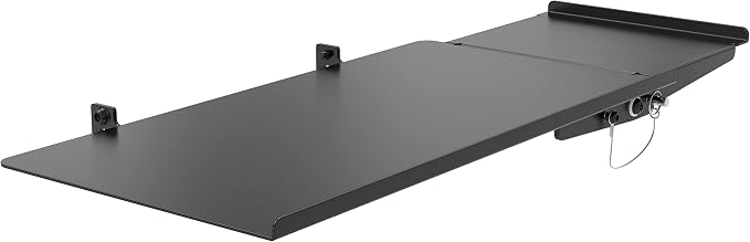 Add-on Keyboard Tray – CTA Add-on Keyboard Tray for Floor Stands & CTA Products – Black (ADD-KBTB)