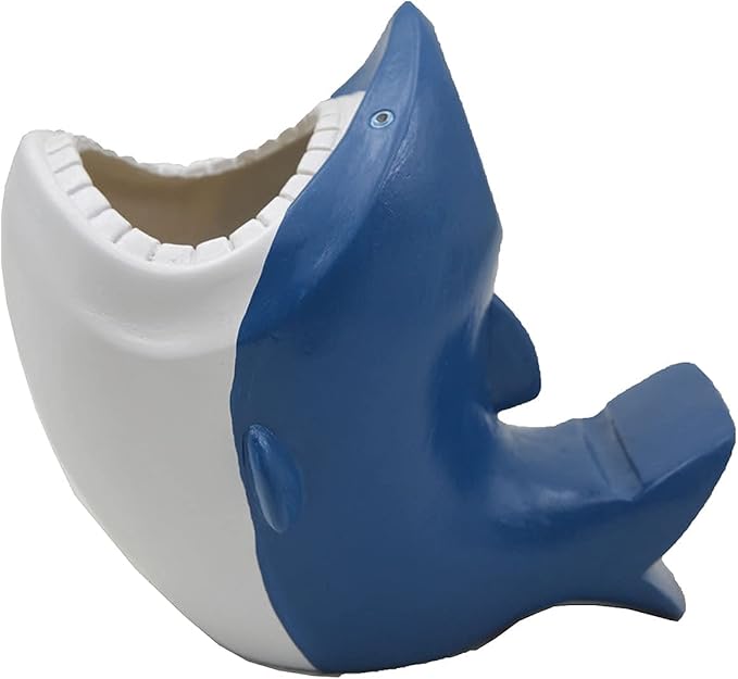 Shark Pen Holder with Phone Stand Shark Decorations Desk Organizer Holiday Gifts