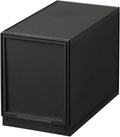 SANKA D2SC-LSBK Natura Module Case LS Small Storage Drawers, Black, 7.4 x 14.0 x 9.8 inches (188 x 355 x 250 cm), Made in Japan