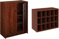 ClosetMaid Dark Cherry Stackable Storage Organizers (1307 + 15 Cube)