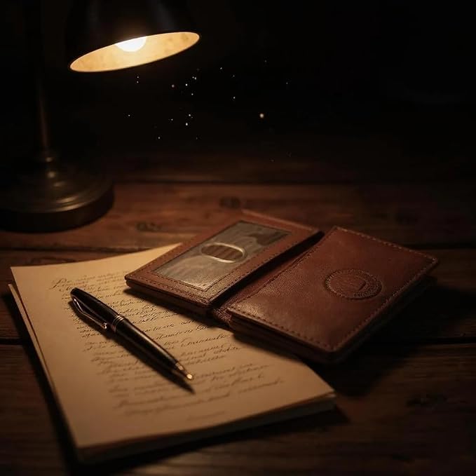 LB LEATHERBOSS Business Card Holder