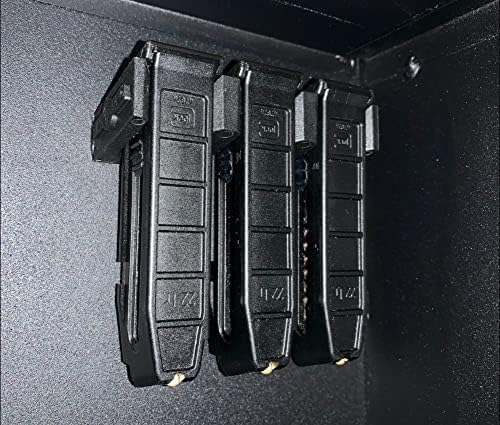 Magazine Mount for Glock 17 19 26 31 32 33 34 - Pistol Mag Wall Display Storage Organization System (2 Mount Hold 6 Mags)