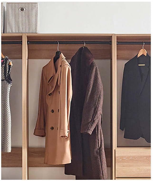 Maykoosh Closet System Organizer - Customizable Walk-in Wardrobe Storage Oak/Model BCD 3 Closet
