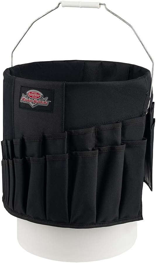 Bucket Boss Wrench Boss Bucket Tool Organizer in Black, AB30020