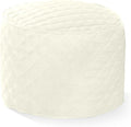 Covermates Keepsakes - Round Appliance Cover - Dust Protection - Stain Resistant - Washable - Appliance Cover, Cream