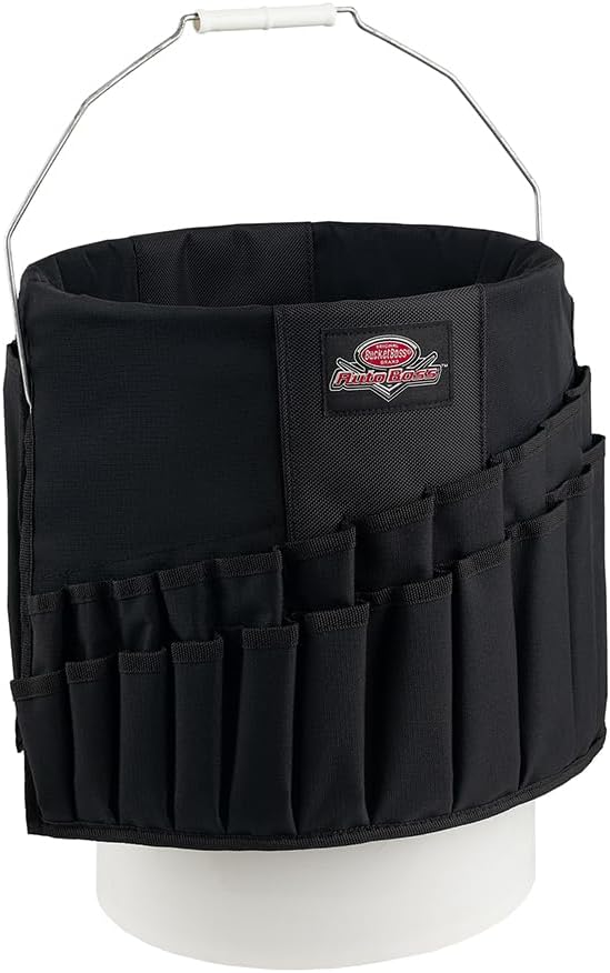 Bucket Boss Wrench Boss Bucket Tool Organizer in Black, AB30020